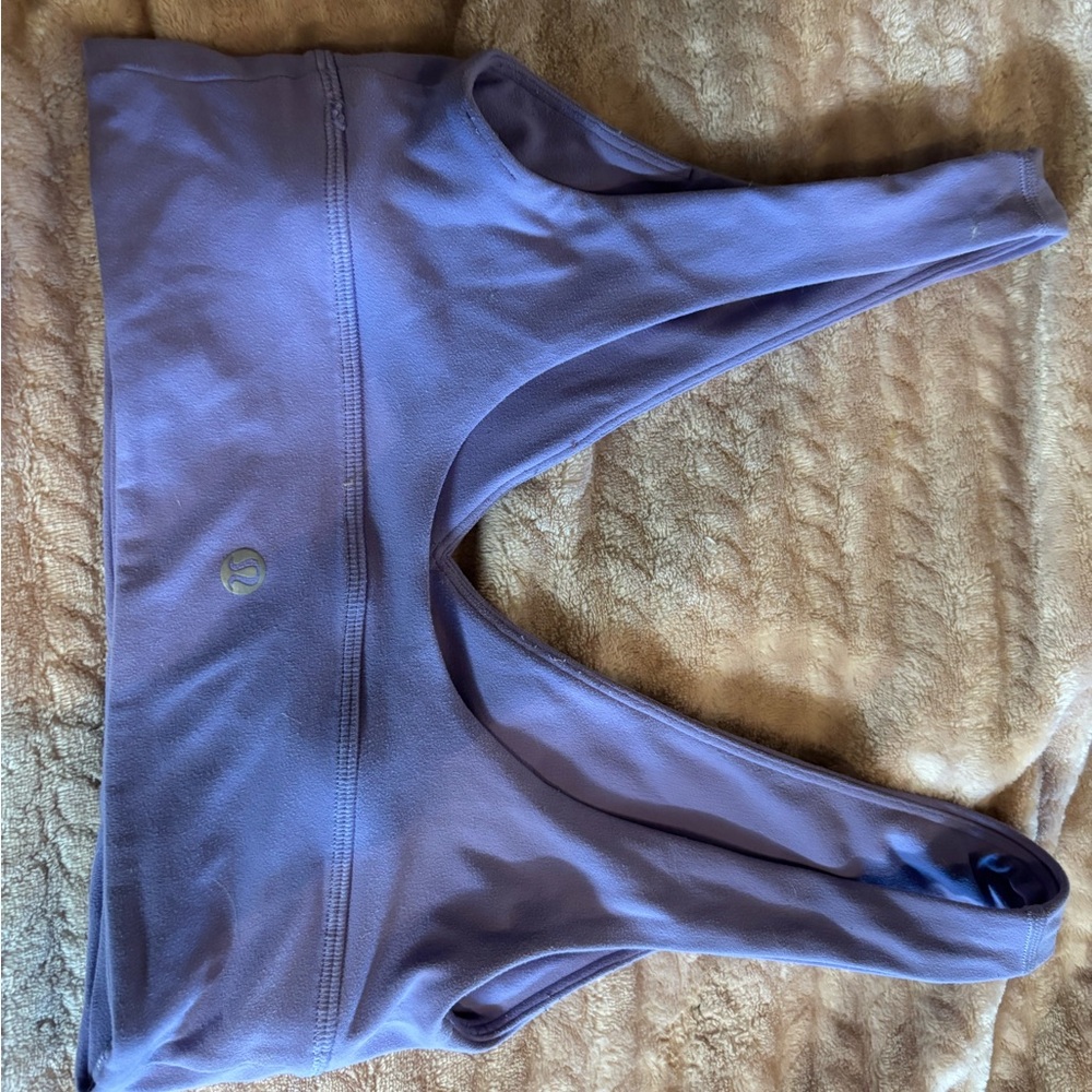 Purple Lulu Sports Bra